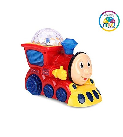 Smiles Creation Bump And Go Musical Train With 4D Light
